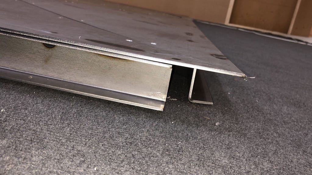 Podium element close-up