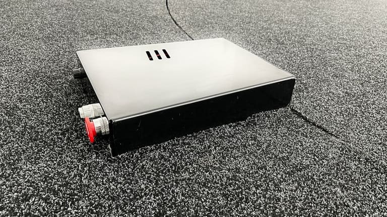 compacte motorunit in de vloer verzonken